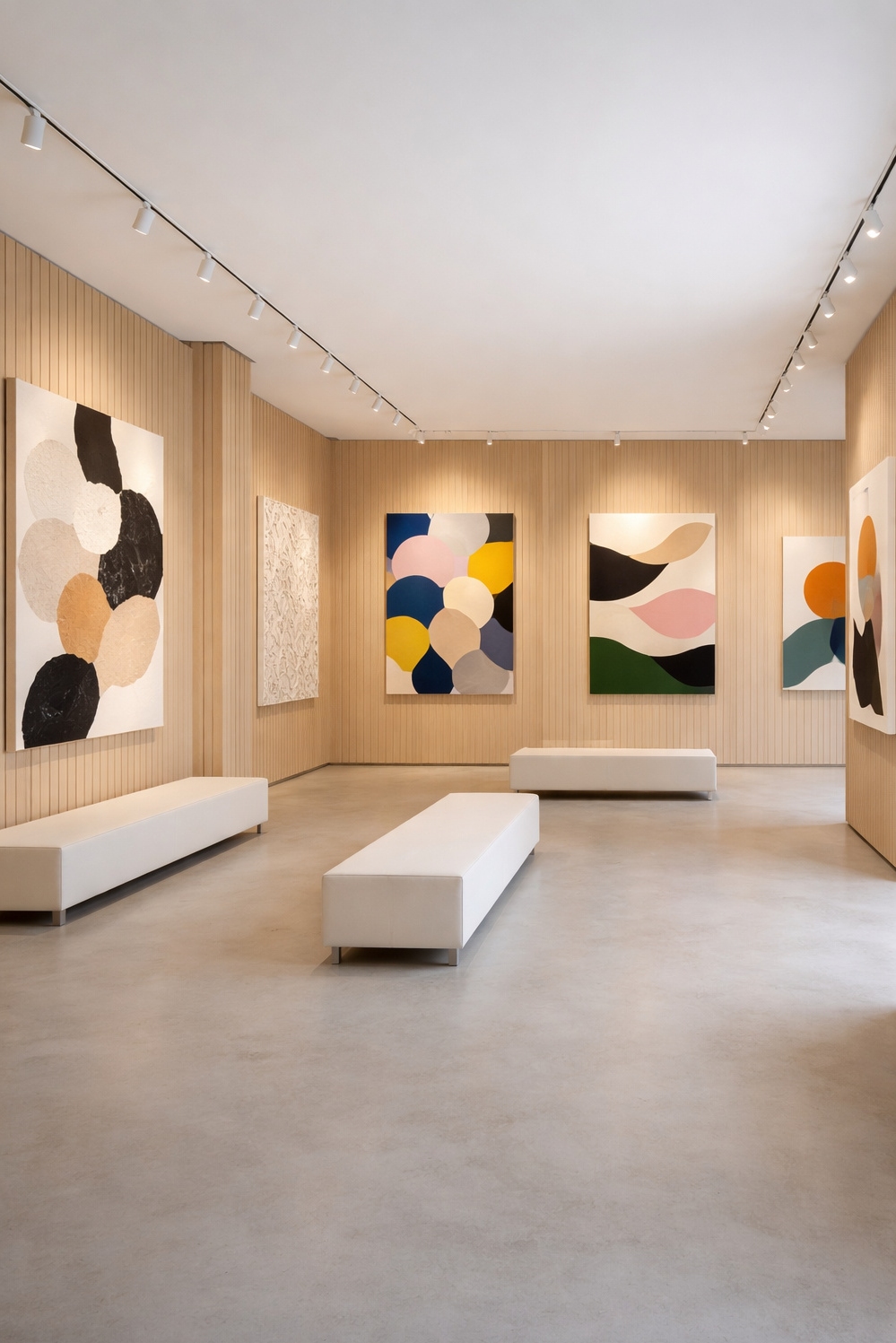 modern wood slat wall ideas - Light Wood Walls Create Calming Effect - These light wood slat walls create a calming...