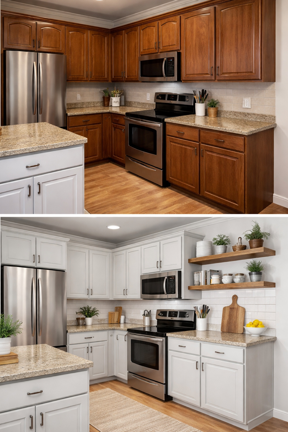 how to renovate your kitchen on a budget - Paint Existing Kitchen Cabinets Cost-Effectively - Painting your existing kitchen cabinets is a cost-effective...