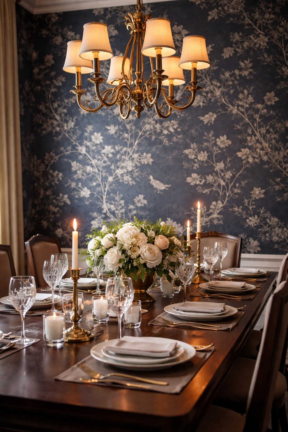 elegant wallpaper ideas - Create a Sophisticated Mood with Wallpaper - These elegant wallpaper ideas create a mood. The...