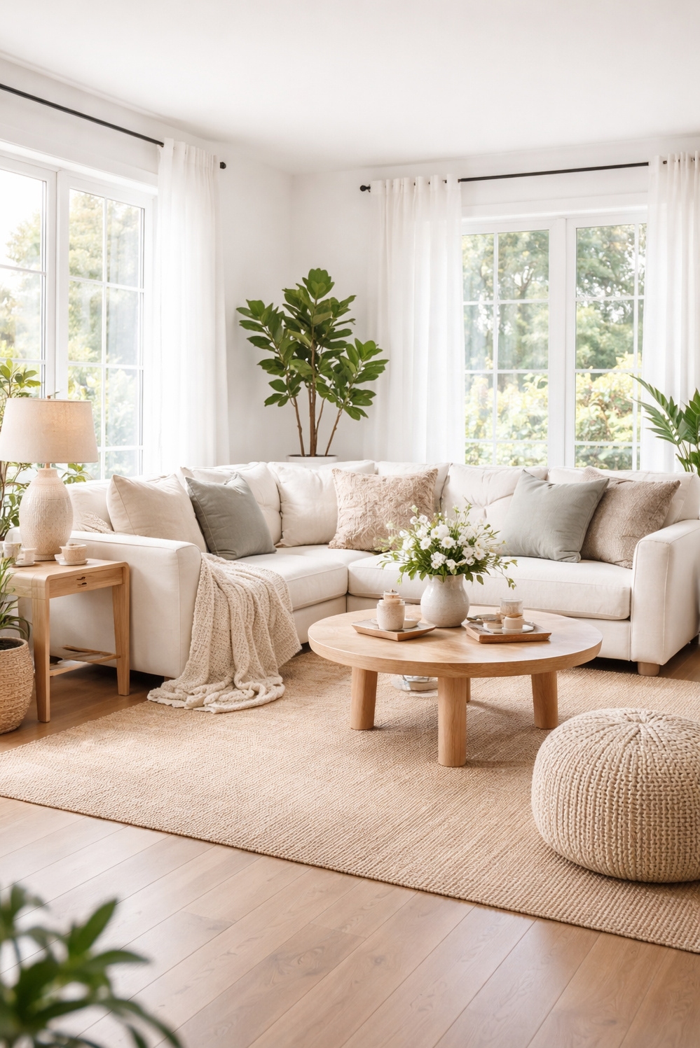 24 Home Decor Ideas to Refresh 2026 - Linen Drapes: Filtering Light in 2026 - These linen drapes filter light like a dream....