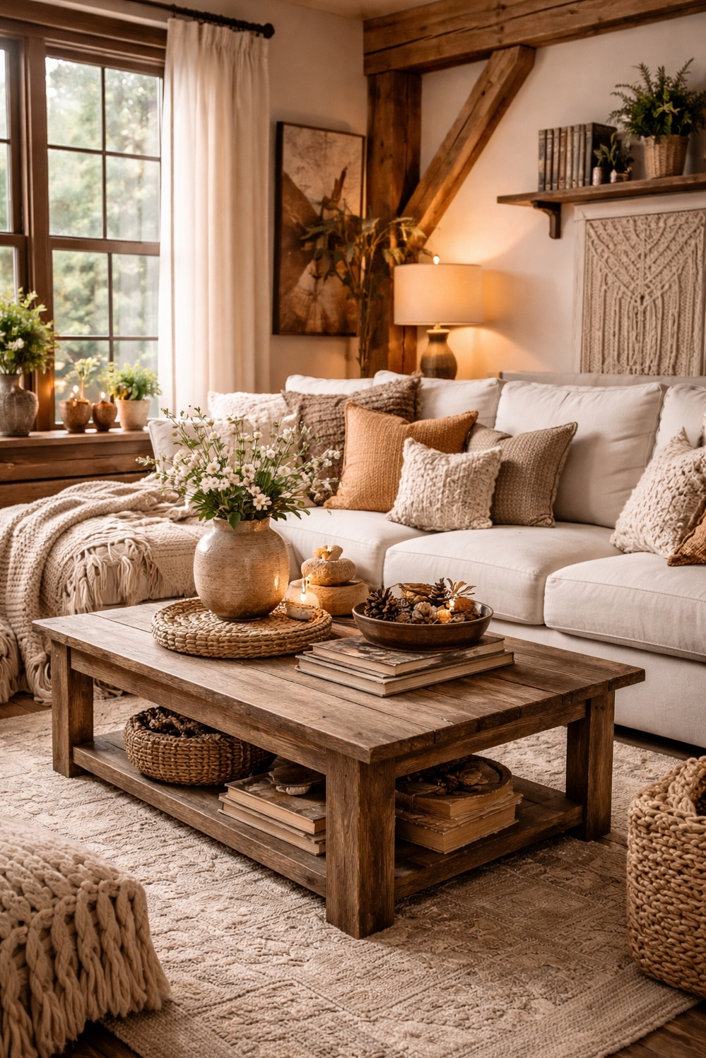 24 Home Decor Ideas to Refresh 2026 - Tactile Crochet Accents Bring Warmth - These crochet accents bring a tactile warmth. The...