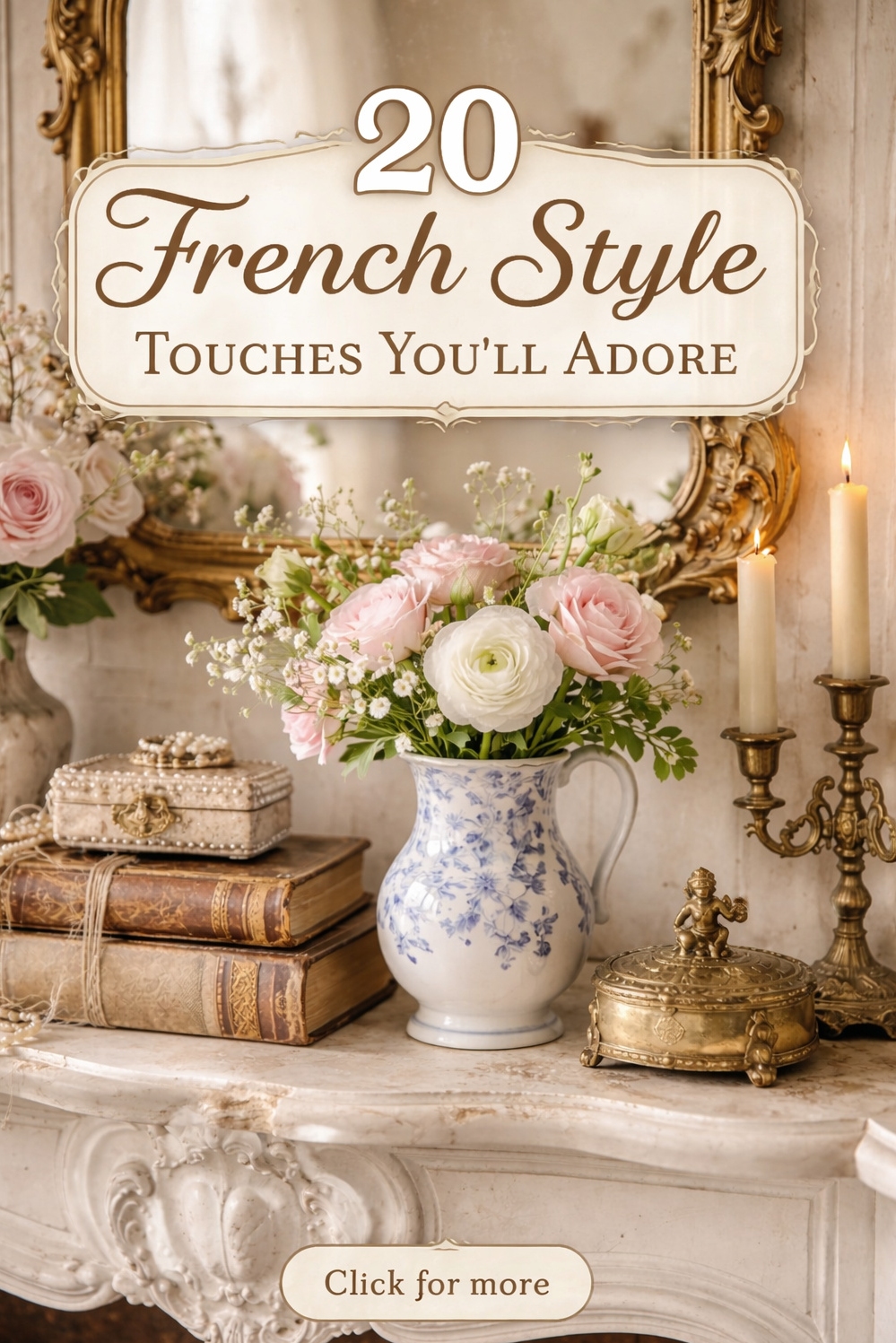 20 Dark Academia French Style Decor Secrets - Antique Books: Scholarly Mantelpiece Secrets - These antique books, stacked casually on the mantelpiece,...