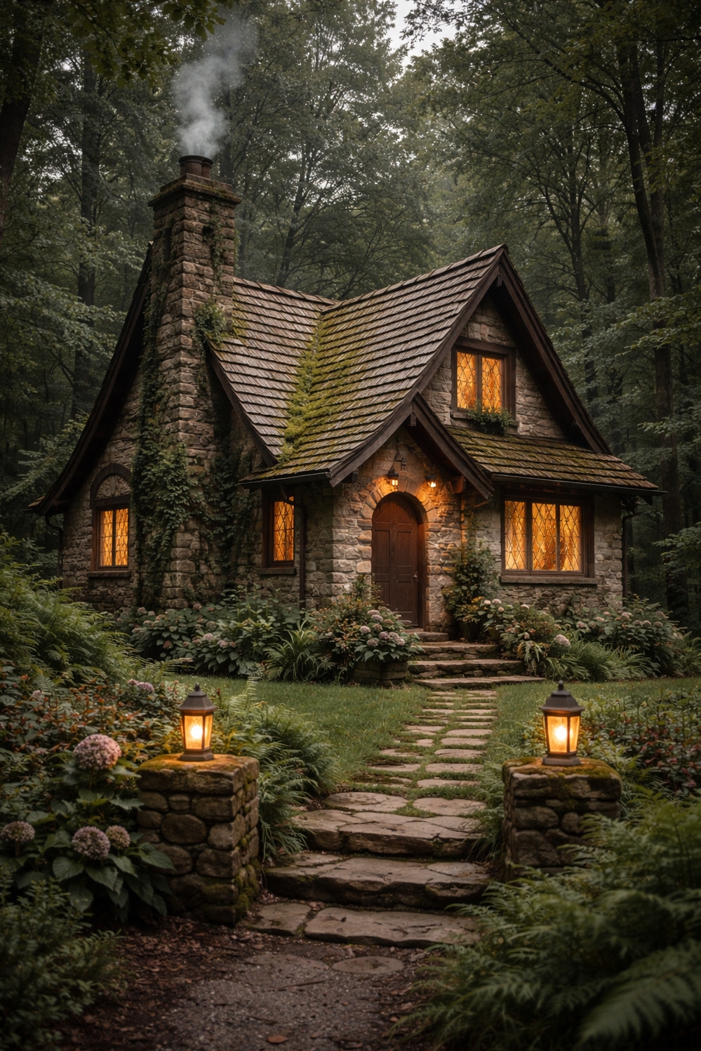 20 Stunning Houses: Stone Exterior Design Ideas - Stones Create Texture: House Exterior Designs - These weathered stones create a symphony of texture....