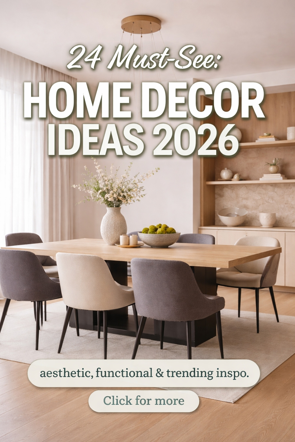 24 Home Decor Ideas to Refresh 2026 - Light With Fixture - That light fixture really grabs your attention, doesn't...