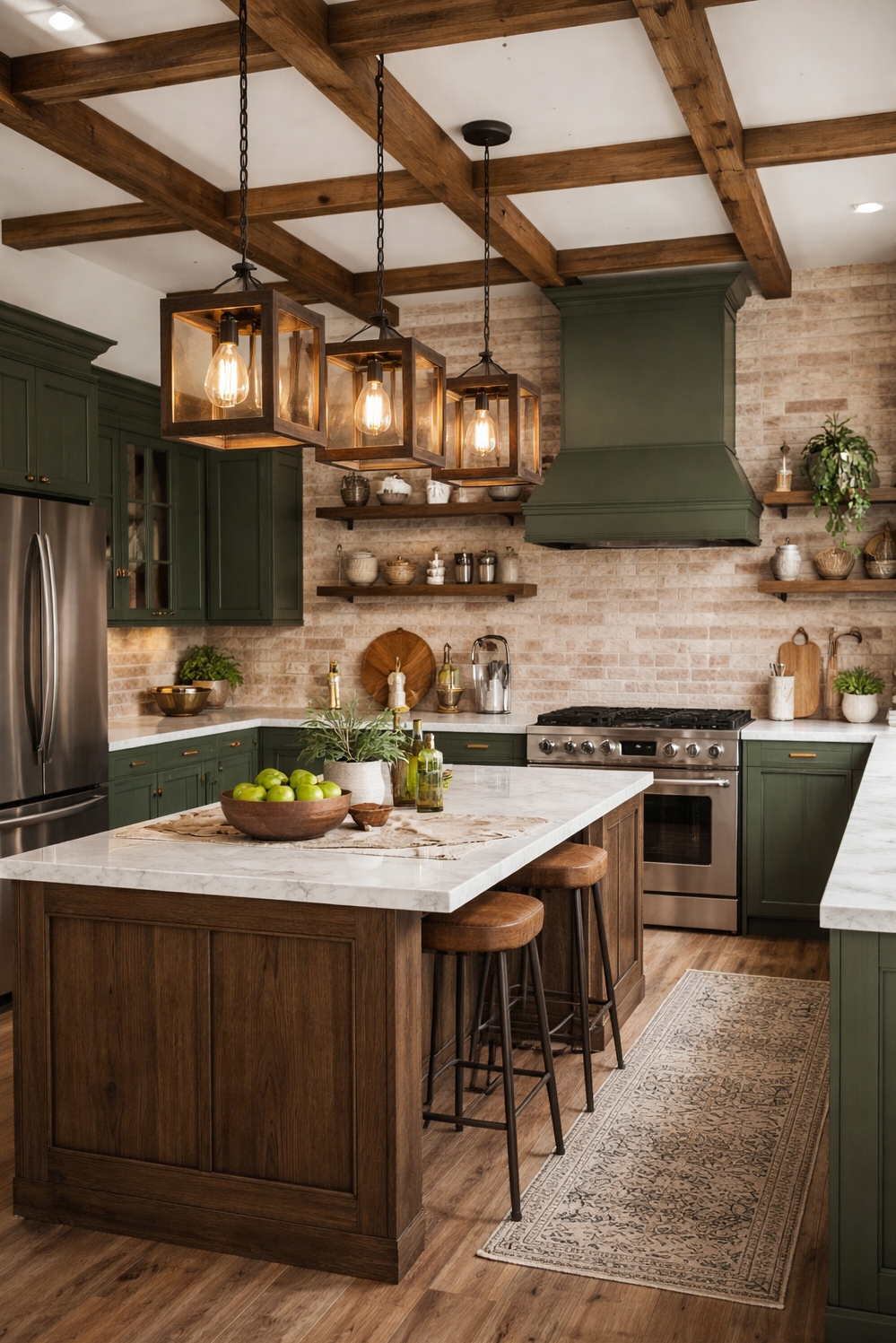 18 Ways to Illuminate with Textured Farmhouse Kitchen Lights - Farmhouse Lights: Crafted to Steal Show - These textured farmhouse kitchen lights steal the show....