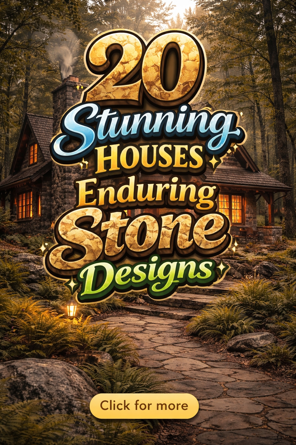 20 Stunning Houses: Stone Exterior Design Ideas - Enduring Stone House Design Ideas - 20 Stunning Houses: Enduring Stone Designs The dark,...