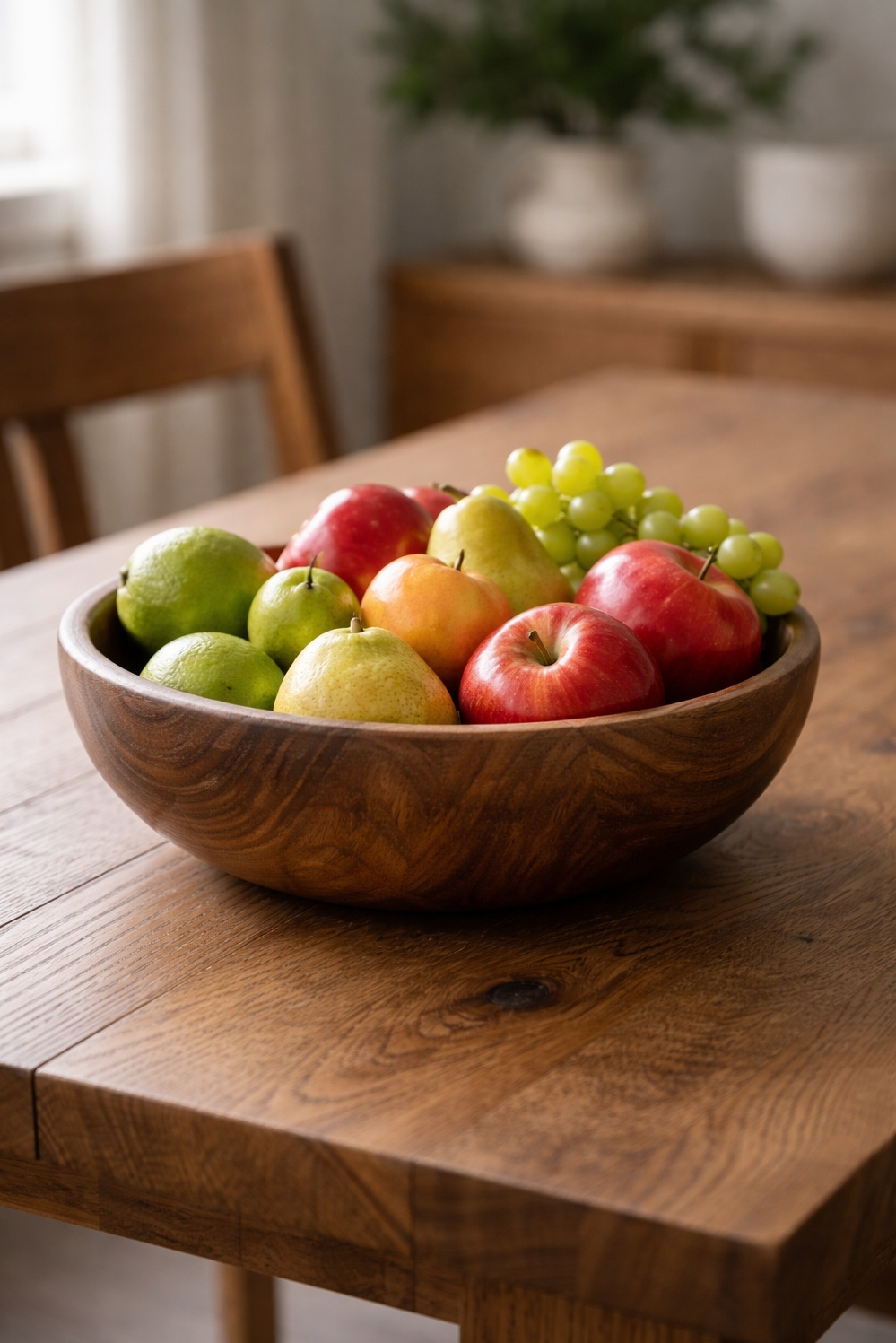 Wood accents for dining room - Wood Accents Create Inviting Dining Scene - These wood accents in the dining room create...