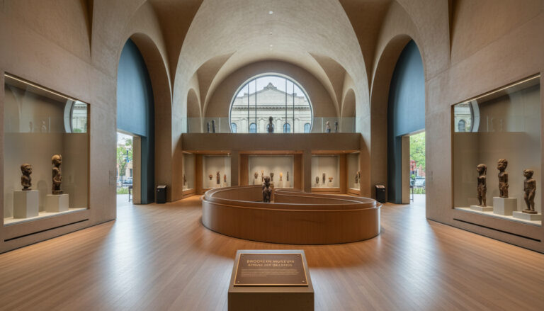 Featured image for Peterson Rich Office Designs Permanent Galleries for Brooklyn Museum’s African Art Collection