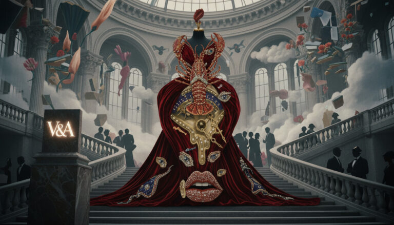 Featured image for V&A Museum Opens 'Schiaparelli: Fashion Becomes Art' Exhibition on Surrealist Fashion