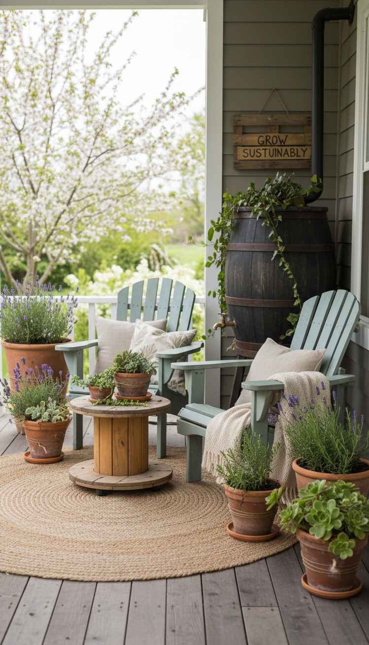 spring front porch ideas - Natural Fiber Rugs: Soft Spring Feel - These natural fiber rugs feel soft underfoot and...