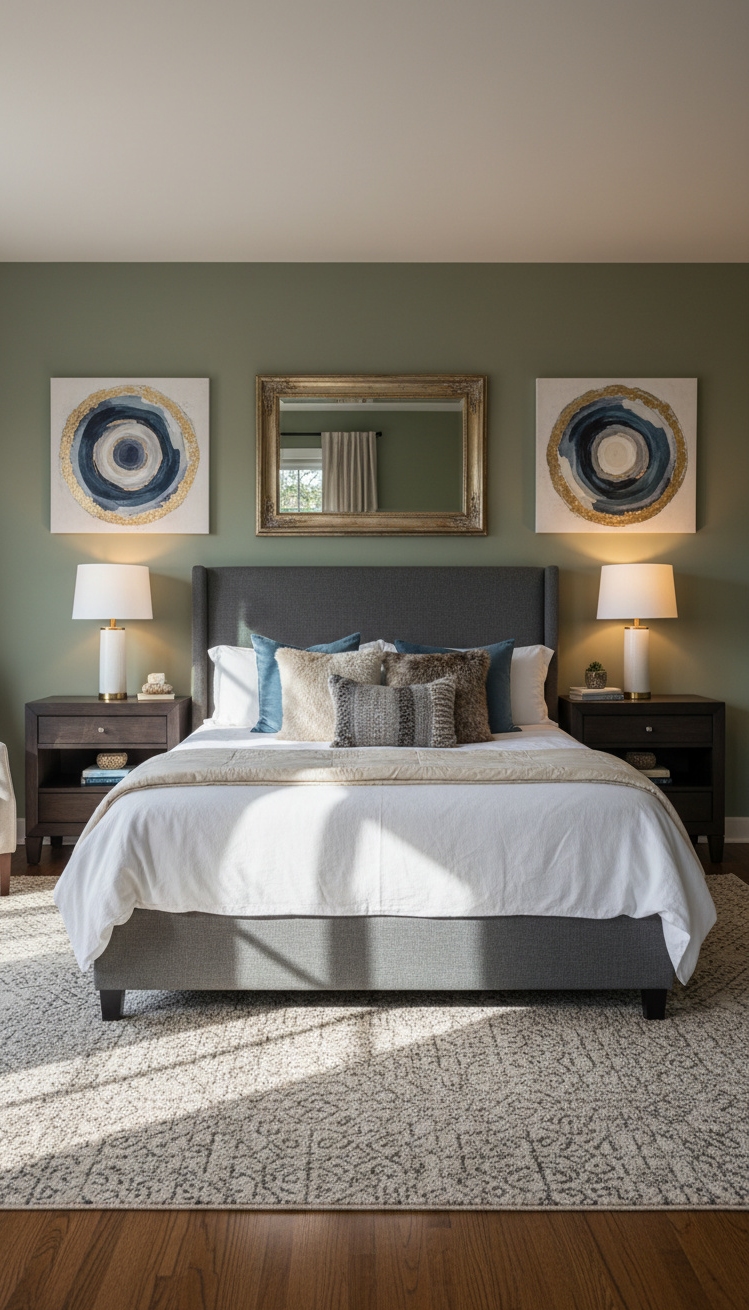 master bedroom furniture design ideas - Matching Nightstands Set Master Bedroom Tone - These matching nightstands really set the tone. The...