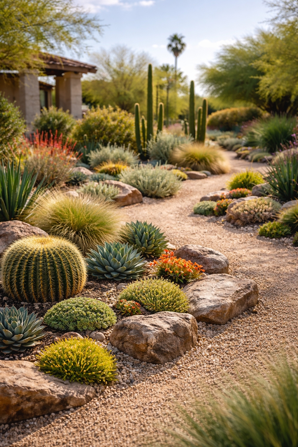 home garden landscaping ideas - Soft Color with Native Plants - These native plants create a soft, muted color...